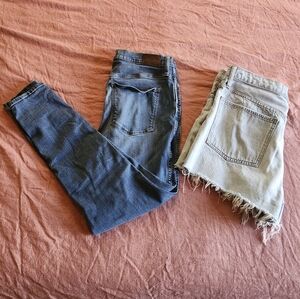 Set Of Madewell Jeans & Shorts